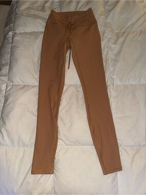 Fabletics Ribbed High-Waist Leggings in Camel